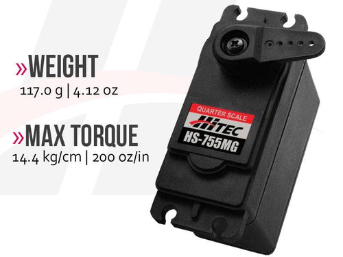 Buddy RC Hitec Giant Scale Servos 755MG