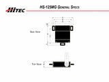Buddy RC Hitec Micro & Mini Servos (Analog & Digital) HS-125MG, view 3
