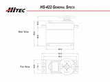 Buddy RC Hitec HS-422 Deluxe Standard Servo, view 4