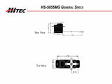 Buddy RC Hitec HS-5055MG Economy Metal Gear Feather Servo, view 3