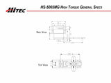 Buddy RC Hitec HS-5065MG High Torque Metal Gear Feather Servo, view 2