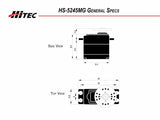 Buddy RC Hitec HS-5245MG Mini Metal Gear Servo, view 2