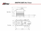 Buddy RC Hitec D955TW 32-Bit, High Torque, Titanium Gear Servo, view 2