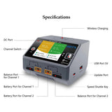 Buddy RC HOTA D6 DC 325W*2 15A*2 Dual Channel LiPo Battery Charger, view 4