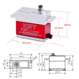 Buddy RC KST DS725MG V8 Digital Servo HV 8.4V 0.07s 249oz, view 4
