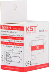 Buddy RC KST X08H V6.0 Digital Servo 8.4V 0.09s 2.8kg.cm 38oz.in, view 2