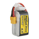 Buddy RC Tattu R-Line Version 4.0 850mAh 14.8V 130C 4S1P Lipo Battery Pack With XT60 Plug, view 3