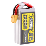 Buddy RC Tattu R-Line Version 5.0 1300mAh 4S 14.8V 150C Lipo Battery Pack With XT60 Plug, view 4