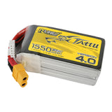 Buddy RC Tattu R-Line Version 4.0 1550mAh 14.8V 130C 4S1P Lipo Battery Pack With XT60 Plug, view 3