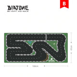 Buddy RC Diatone Mouse Pad Mini Car Table Top Racing Track, view 5
