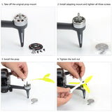 Buddy RC BuddyRC DJI FPV Motor Prop Adapter Mounts 4pcs, view 3