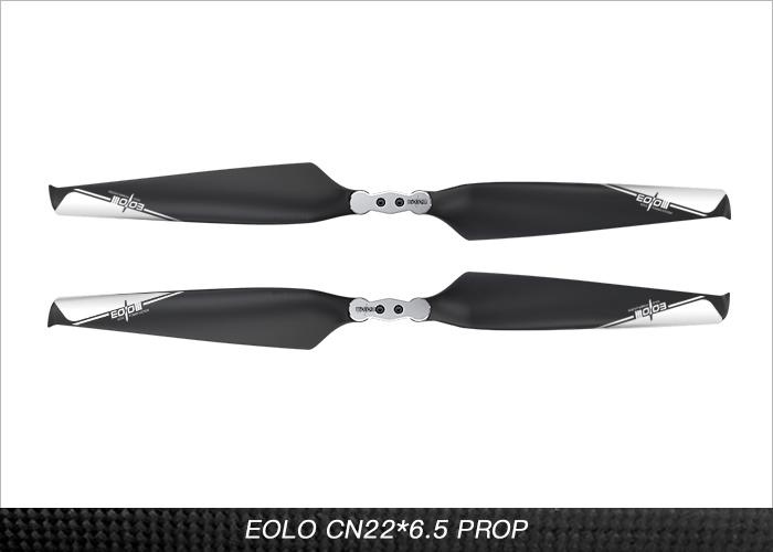 Buddy RC Eolo Foldable Carbon Fiber Reinforced Nylon UAV Propellers 22x6.5 inch - A Pair