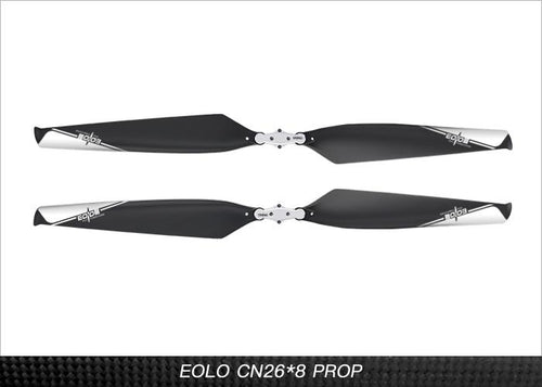 Buddy RC Eolo Foldable Carbon Fiber Reinforced Nylon UAV Propellers 26x8 inch - A Pair