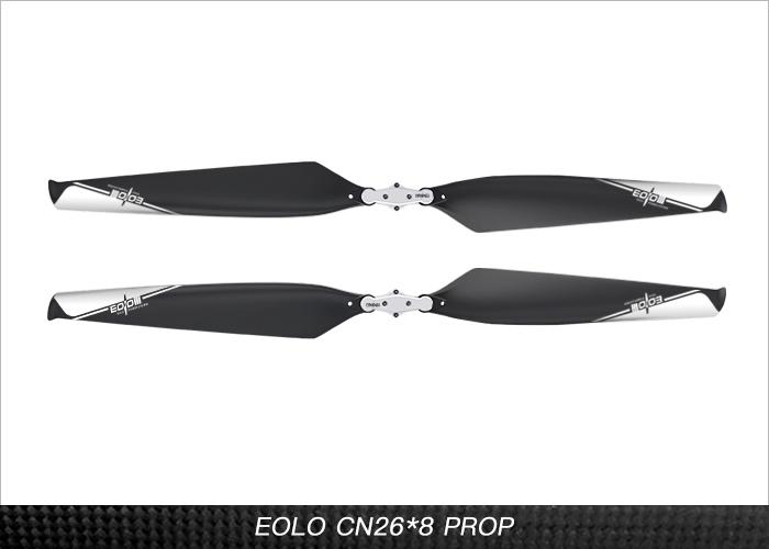 Buddy RC Eolo Foldable Carbon Fiber Reinforced Nylon UAV Propellers 26x8 inch - A Pair