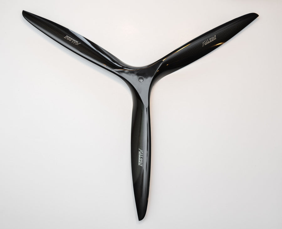 Buddy RC Falcon 20" 3-Blade Carbon Props for Gas and Glow 20X10