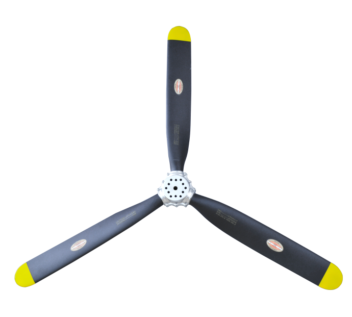 Buddy RC Falcon CS10 3 Blade Carbon Fiber Prop for Moki Engine 29.5x18.5"