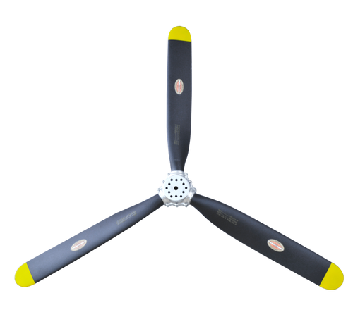 Buddy RC Falcon CS10 3 Blade Carbon Fiber Prop for Moki Engine 27x14.5"