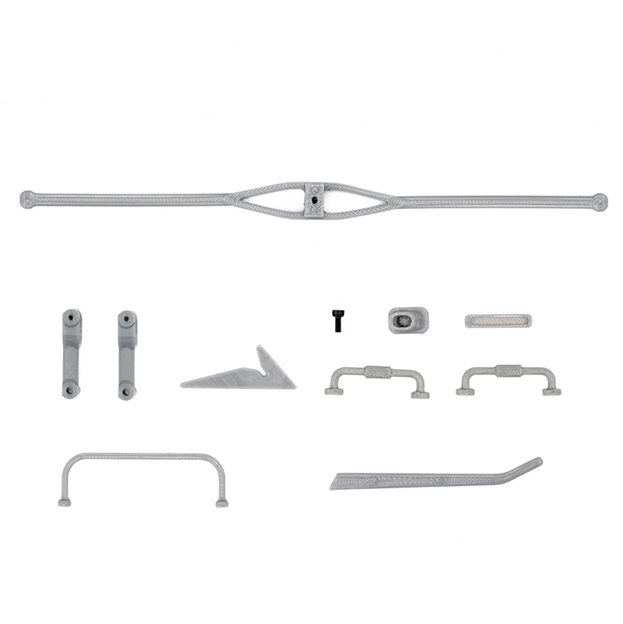 Buddy RC Flywing Bell-206 V3 / UH-1 V4 3D Printed Parts FS50
