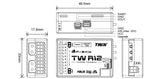 Buddy RC FrSky  DUAL 2.4GHz TW R12 Receiver, view 4