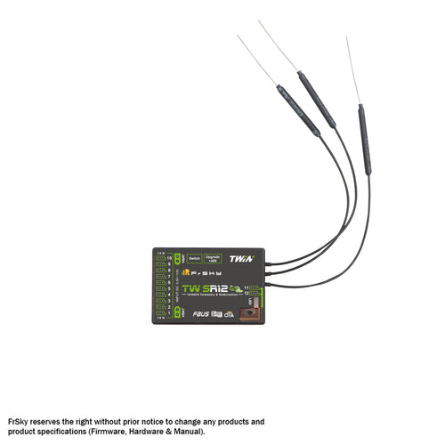Buddy RC FrSky DUAL 2.4GHz TW SR12 Receiver