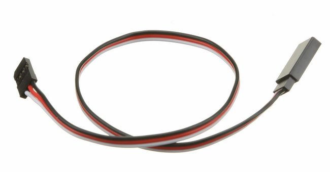 Buddy RC Futaba Compatible Servo Extension Leads 300mm 22AWG