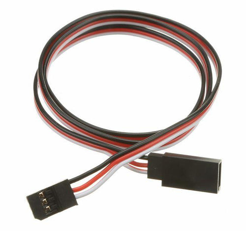 Buddy RC Futaba Compatible Servo Extension Leads 600mm 22AWG