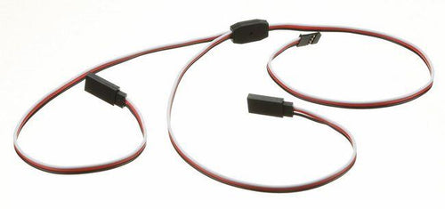 Buddy RC Futaba Compatible Servo Y Splitter Extension Cable 600mm