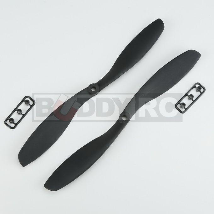 Buddy RC GemFan Carbon Fiber Reinforced 8X4.5 inch Reverse Propellers