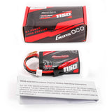 Buddy RC Gens ace 1150mAh 2S 60C 7.4V HardCase Lipo Battery with IEC2 Plug, view 5