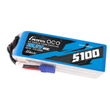 Buddy RC Gens Ace 5100mah 6S 80C 22.2V G-Tech Lipo Battery Pack With EC5 Plug, view 3