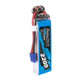Buddy RC Gens Ace 2200mAh 3S 11.1V 25C G-Tech Lipo Battery Pack With EC3 Plug For RC Plane, view 3