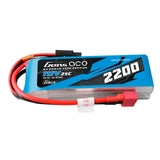 Buddy RC Gens Ace 2200mAh 3S 25C 11.1V G-Tech Lipo Battery Pack With Deans Plug, view 2