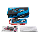 Buddy RC Gens Ace 2200mAh 3S 25C 11.1V G-Tech Lipo Battery Pack With Deans Plug, view 5