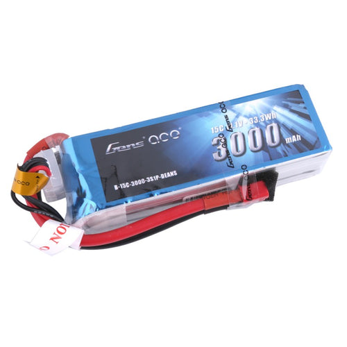 Buddy RC Gens ace 3300mAh 11.1V 45C 3S1P Lipo Battery Pack Deans plug