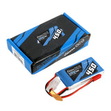 Buddy RC Gens Ace 450mAh 7.4V 45C 2S1P Lipo Battery Pack With JST-SYP Plug, view 2