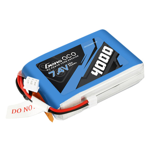 Buddy RC Gens ace 4000mAh 7.4V 2S1P TX Lipo Battery Pack with JST-EHR plug