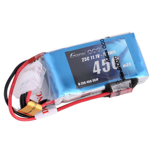Buddy RC Gens ace 450mAh 11.1V 25C 3S1P LiPo Battery Pack with JST plug