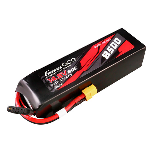 Buddy RC Gens Ace 4S 8500mAh 60C 14.8V G-Tech Lipo Battery Pack With XT60 Plug