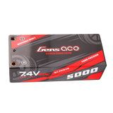 Buddy RC Gens Ace 5000mAh 7.4V 2S2P 60C HardCase Lipo Battery 29# With 4.0mm Bullet To XT60 Plug, view 3