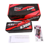Buddy RC Gens Ace 5300mAh 4S 60C 14.8V HardCase G-Tech Lipo Battery14# With EC5 Plug, view 5