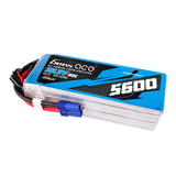 Buddy RC Gens ace 5600mAh 6S 80C 22.2V G-tech Lipo Battery Pack with EC5 Plug, view 2