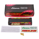 Buddy RC Gens Ace 6100mAh 2S1P 140C 7.6V HardCase HV Redline 2.0 Series Lipo Battery, view 5