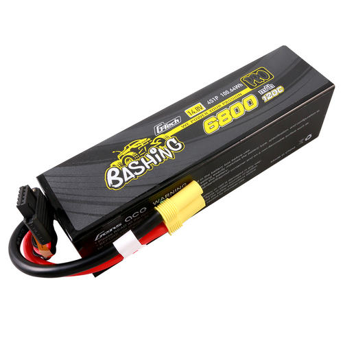 Buddy RC Gens Ace 6800mAh 4S 120C 14.8V G-Tech Bashing Series Lipo Battery Pack With EC5 Plug