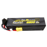 Buddy RC Gens Ace 6800mAh 4S 120C 14.8V G-Tech Bashing Series Lipo Battery Pack With EC5 Plug, view 2