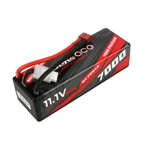 Buddy RC Gens Ace 7000mAh 3S 60C 11.1V HardCase Lipo Battery Pack #13 With Deans Plug