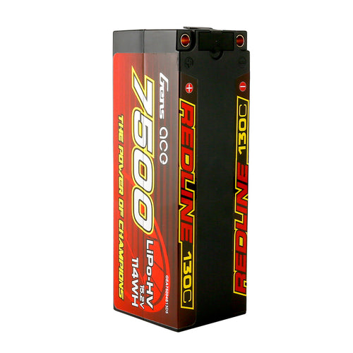 Buddy RC Gens Ace 7500mAh 4S1P HardCase 130C 15.2V Lipo Battery Pack #50 For RC Cars Racing Series