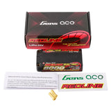 Buddy RC Gens ace 8000mAh 1S 3.8V 140C HardCase 65# Redline 2.0 Series Lipo Battery with 5.0mm bullet, view 3