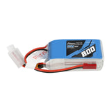 Buddy RC Gens Ace 800mAh 11.1V 45C 3S1P Lipo Battery Pack With JST-SYP Plug, view 4
