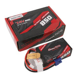 Buddy RC Gens ace 850mAh 2S 7.4V 60C Lipo Battery Pack with EC2 Plug, view 5