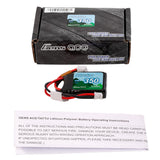 Buddy RC Gens ace Adventure 350mAh 2S 30C 7.4V Lipo Battery Pack with JST Plug, view 5